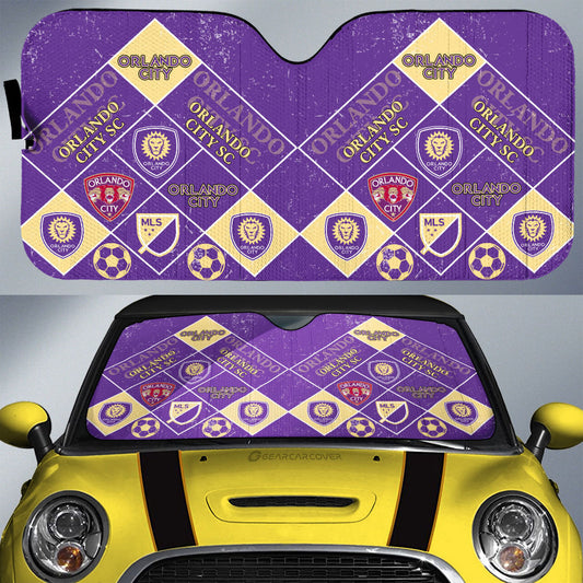 Orlando City SC Car Sunshade Sporty Team Collection - Gearcarcover - 1