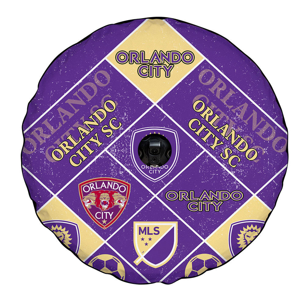Orlando City SC Spare Tire Covers Camera Hole Sporty Team Collection - Gearcarcover - 4