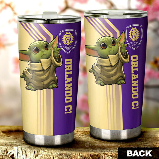 Orlando City SC Tumbler Cup Custom Car Accessories - Gearcarcover - 2