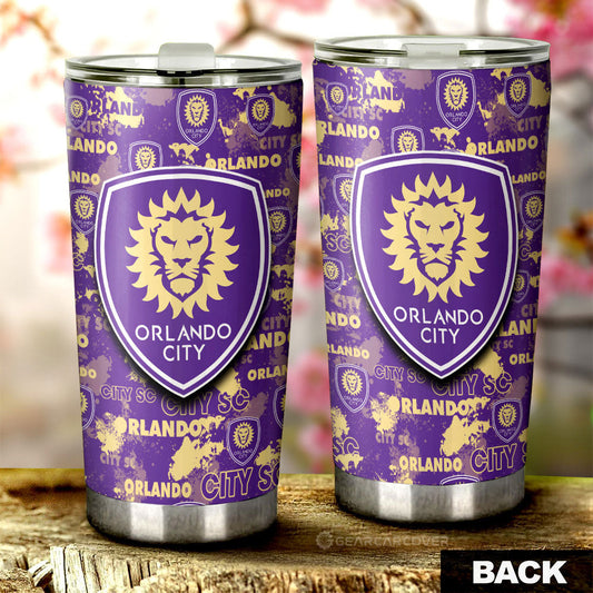 Orlando City SC Tumbler Cup Custom Car Accessories - Gearcarcover - 2