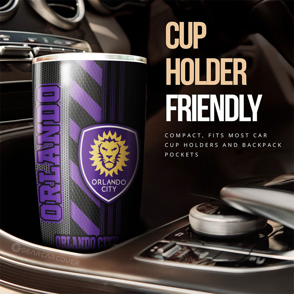 Orlando City SC Tumbler Cup Custom Car Accessories - Gearcarcover - 3