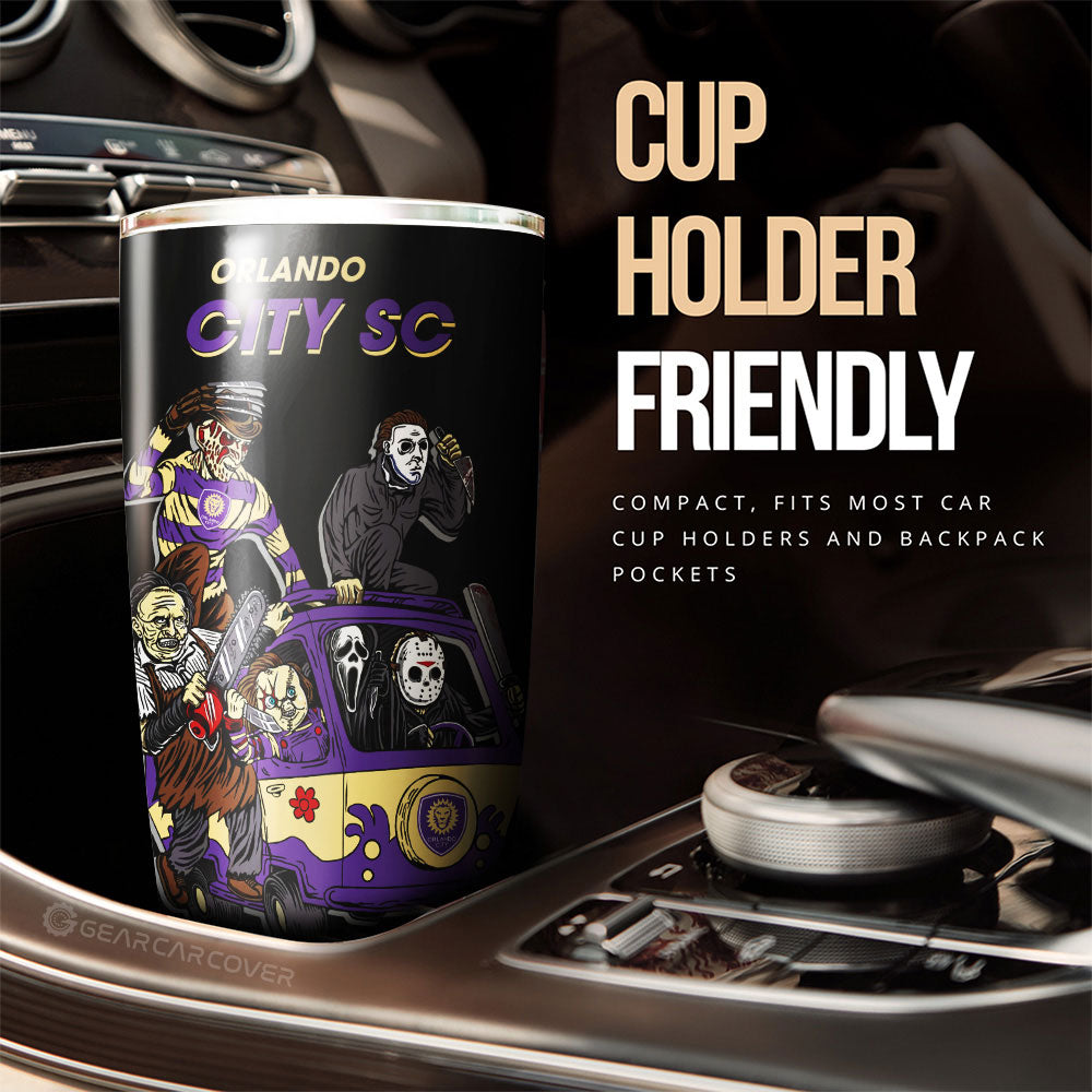 Orlando City SC Tumbler Cup Custom Car Accessories - Gearcarcover - 3