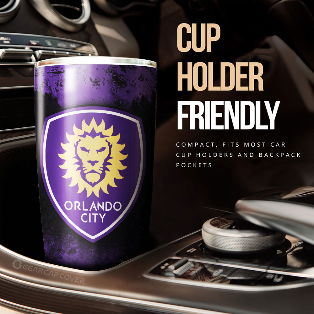 Orlando City SC Tumbler Cup Custom Car Accessories - Gearcarcover - 3