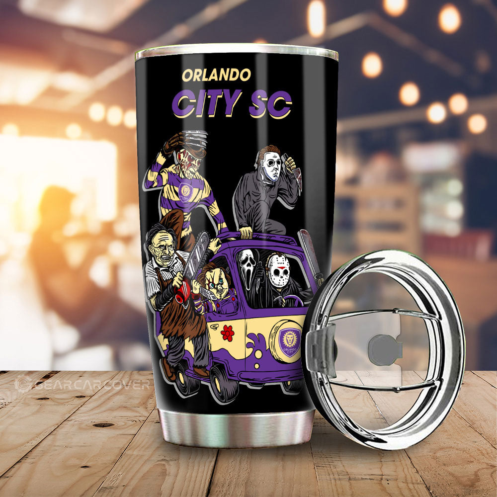 Orlando City SC Tumbler Cup Custom Car Accessories - Gearcarcover - 1