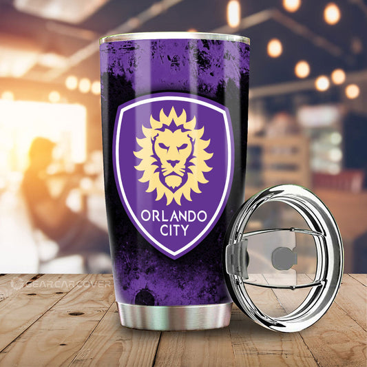 Orlando City SC Tumbler Cup Custom Car Accessories - Gearcarcover - 1