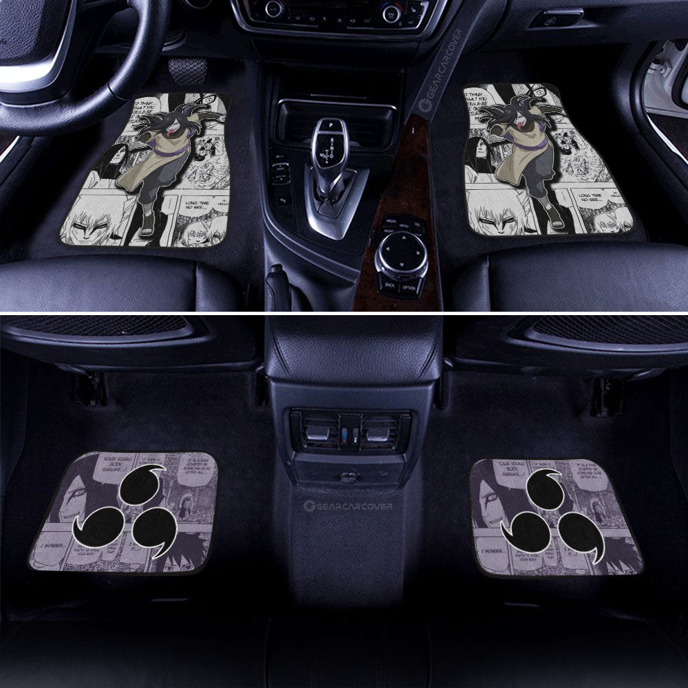 Orochimaru Car Floor Mats Custom Anime Car Accessories Mix Manga - Gearcarcover - 3