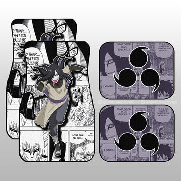 Orochimaru Car Floor Mats Custom Anime Car Accessories Mix Manga - Gearcarcover - 1