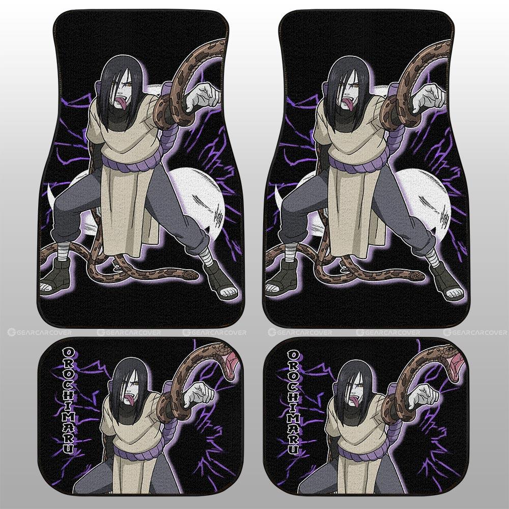 Orochimaru Car Floor Mats Custom Anime - Gearcarcover - 2