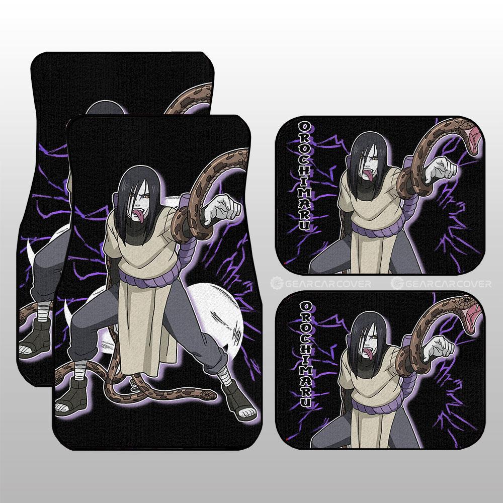 Orochimaru Car Floor Mats Custom Anime - Gearcarcover - 1