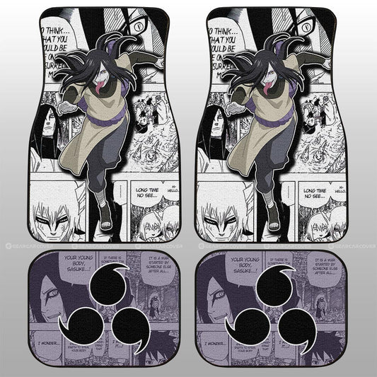 Orochimaru Car Floor Mats Custom Car Accessories Mix Manga - Gearcarcover - 2