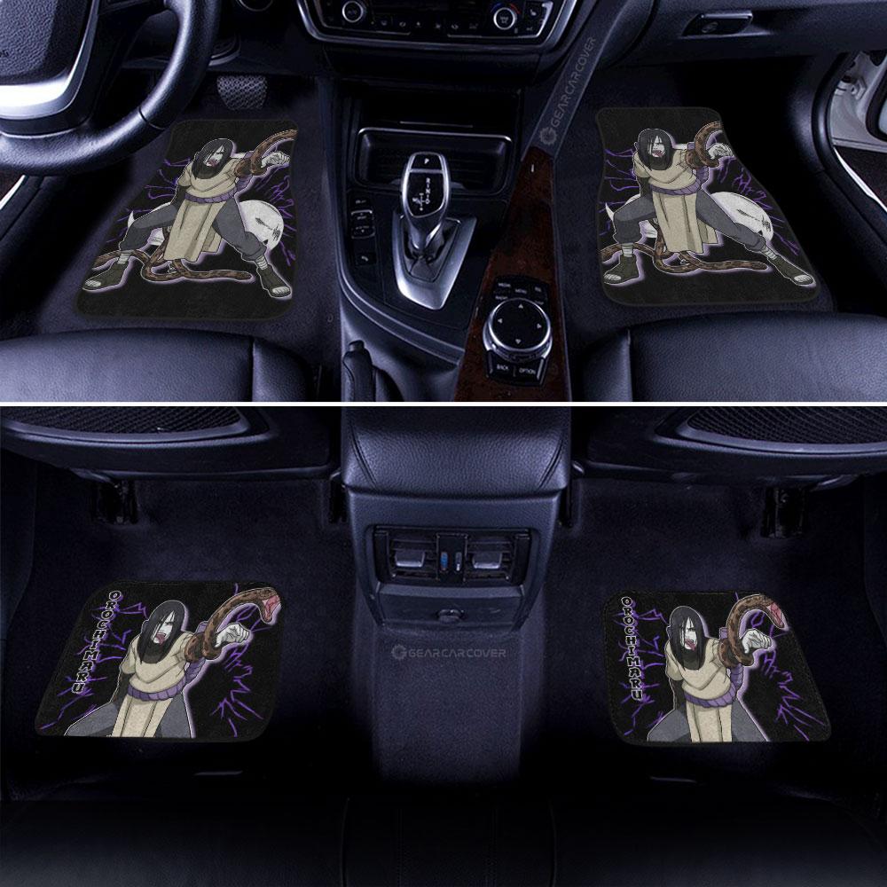 Orochimaru Car Floor Mats Custom NRT - Gearcarcover - 3