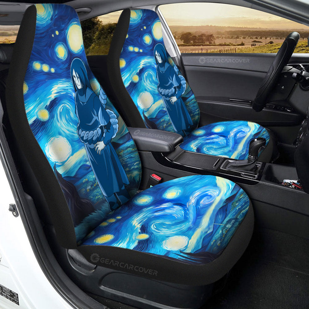 Orochimaru Car Seat Covers Custom Starry Night Styles - Gearcarcover - 2