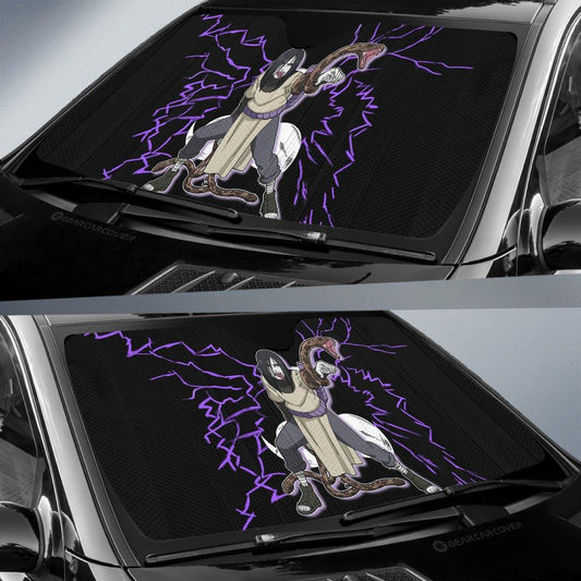 Orochimaru Car Sunshade Custom Anime - Gearcarcover - 2