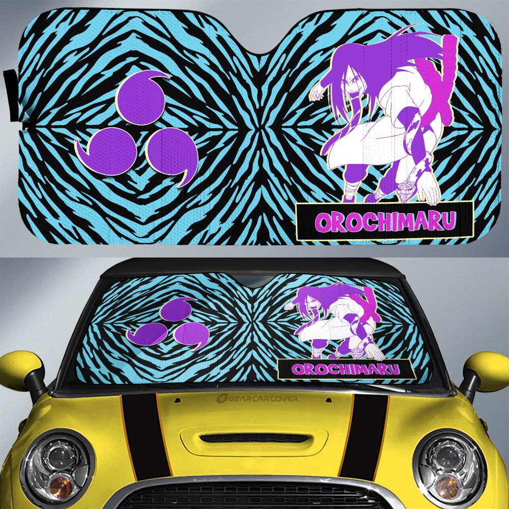 Orochimaru Car Sunshade Custom - Gearcarcover - 1