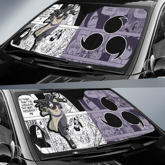 Orochimaru Car Sunshade Custom Mix Manga Car Accessories - Gearcarcover - 2