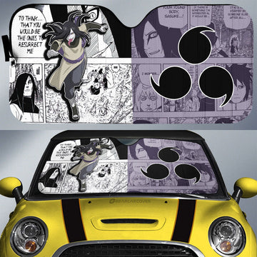 Orochimaru Car Sunshade Custom Mix Manga Car Accessories - Gearcarcover - 1