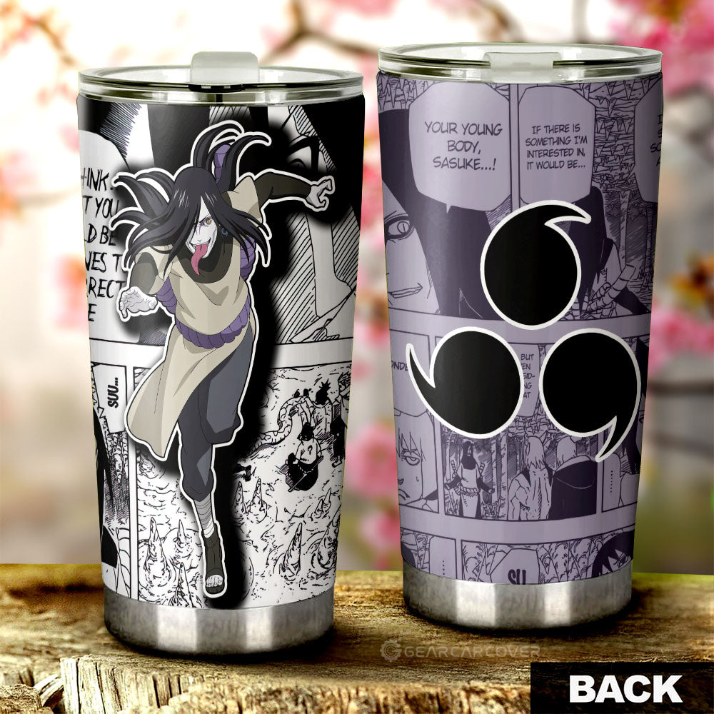 Orochimaru Tumbler Cup Custom Anime Car Accessories Mix Manga - Gearcarcover - 3