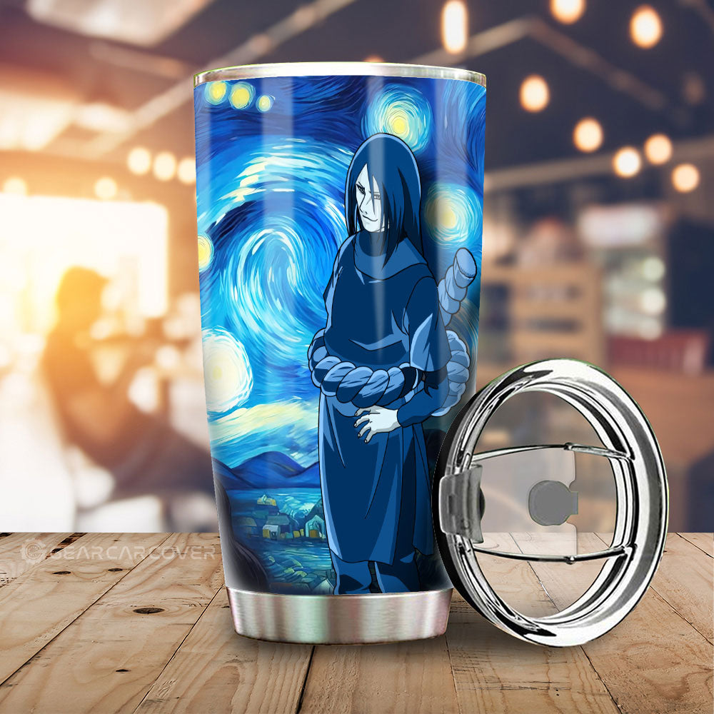 Orochimaru Tumbler Cup Custom Starry Night Styles - Gearcarcover - 1