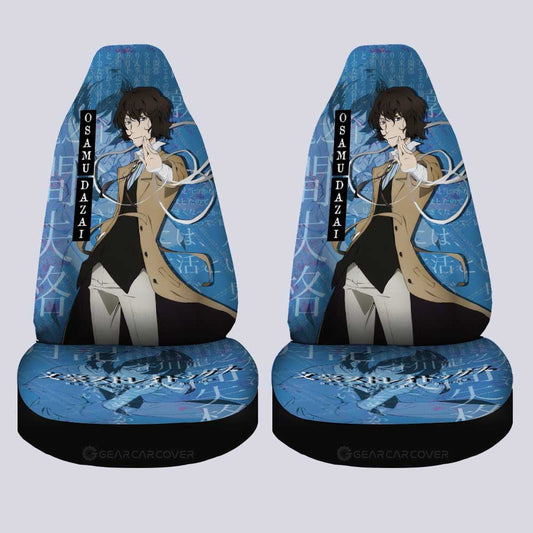 Osamu Dazai Car Seat Covers Custom Car Accessories - Gearcarcover - 1