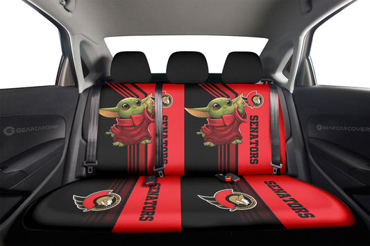 Ottawa Senators Car Back Seat Covers Custom Car Accessories - Gearcarcover - 2