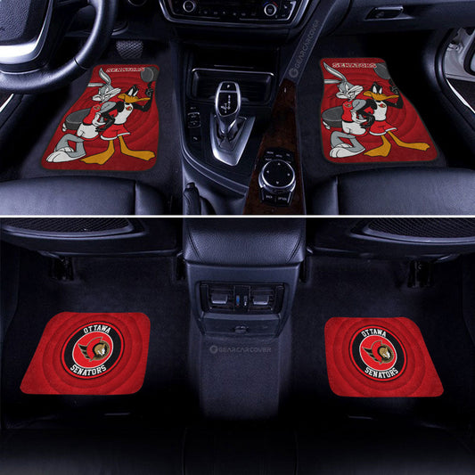 Ottawa Senators Car Floor Mats Custom Car Accessories - Gearcarcover - 2
