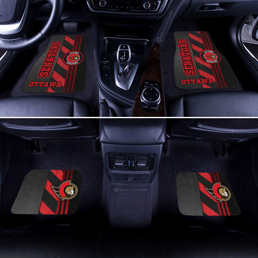 Ottawa Senators Car Floor Mats Custom Car Accessories - Gearcarcover - 2