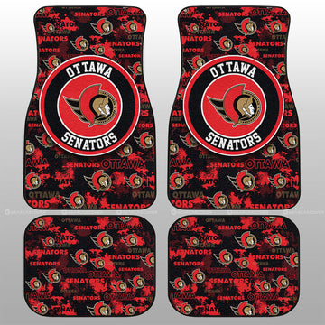 Ottawa Senators Car Floor Mats Custom Car Accessories - Gearcarcover - 1