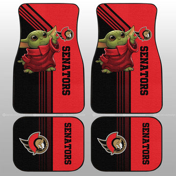 Ottawa Senators Car Floor Mats Custom Car Accessories - Gearcarcover - 1