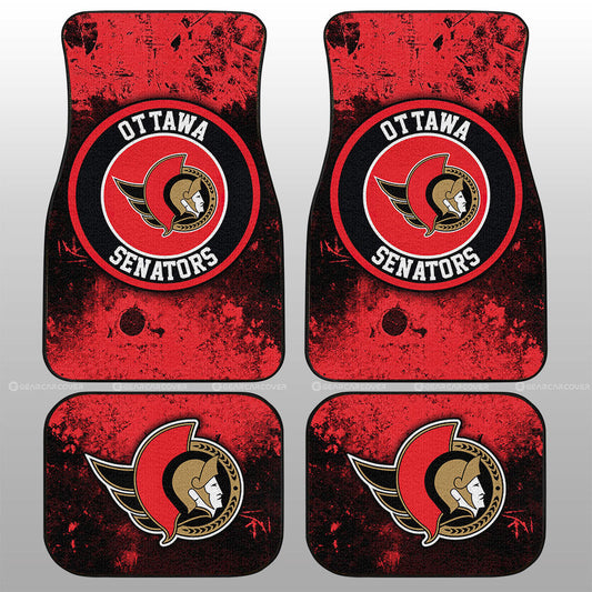 Ottawa Senators Car Floor Mats Custom Car Accessories - Gearcarcover - 1
