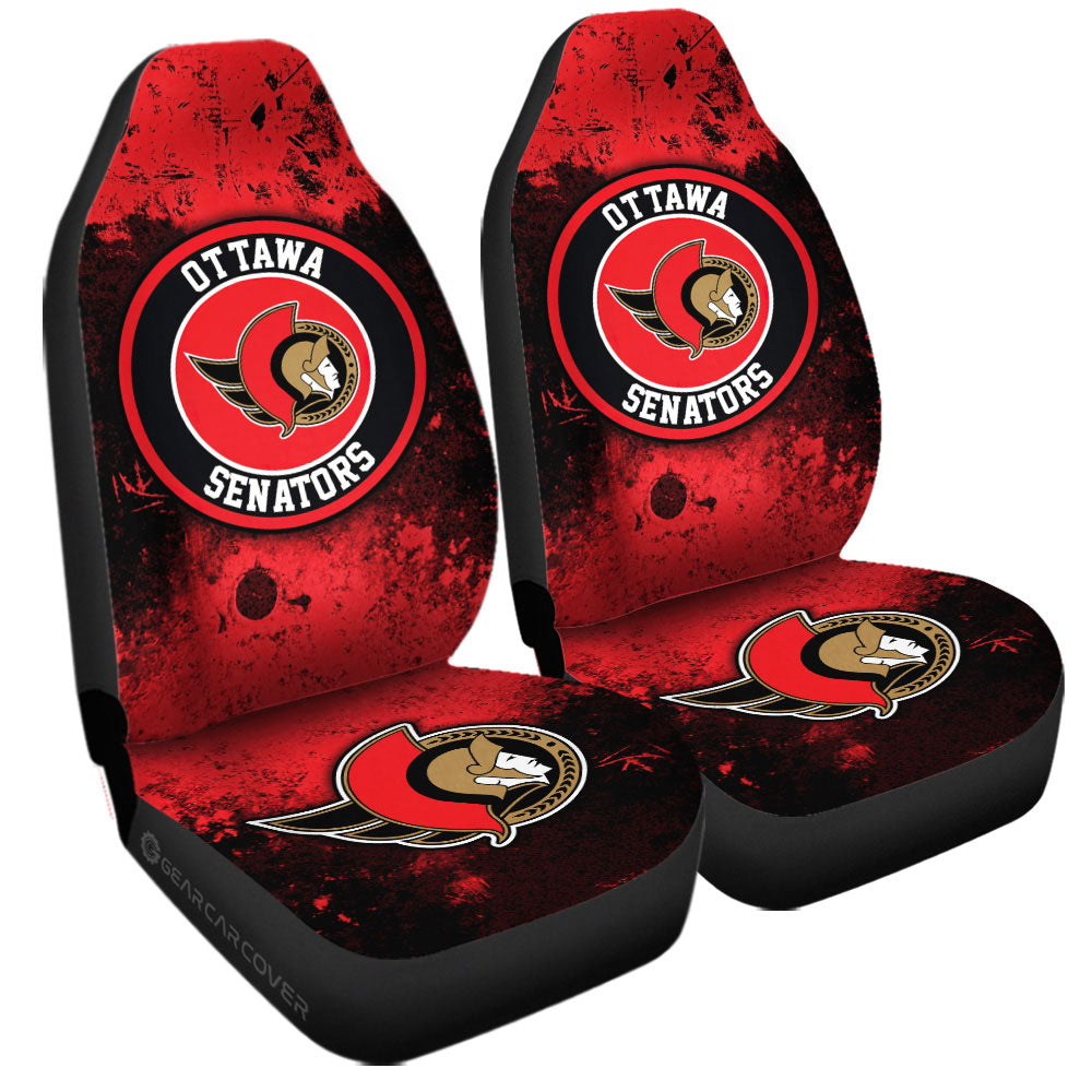 Ottawa Senators Car Seat Covers Custom Car Accessories - Gearcarcover - 3