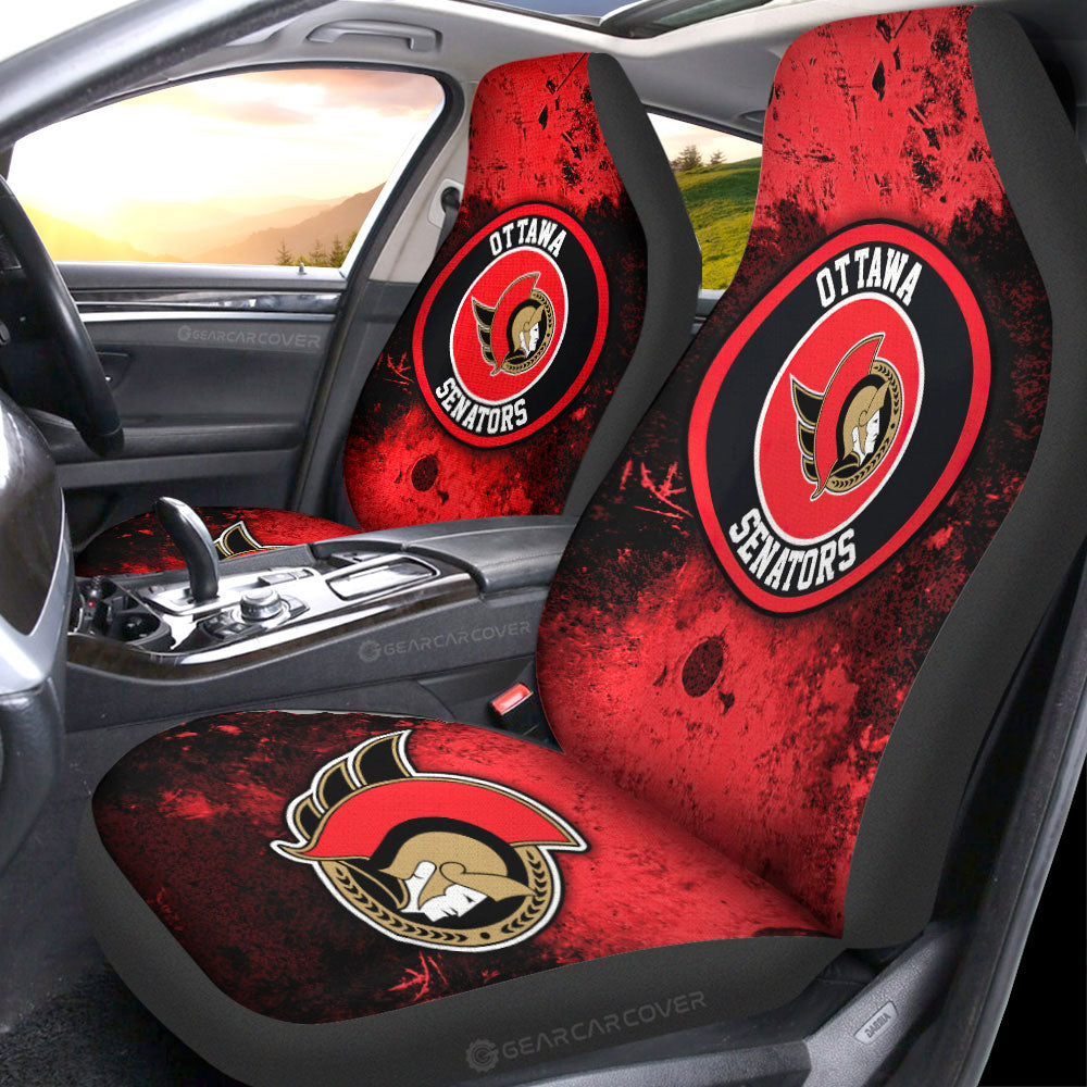 Ottawa Senators Car Seat Covers Custom Car Accessories - Gearcarcover - 1