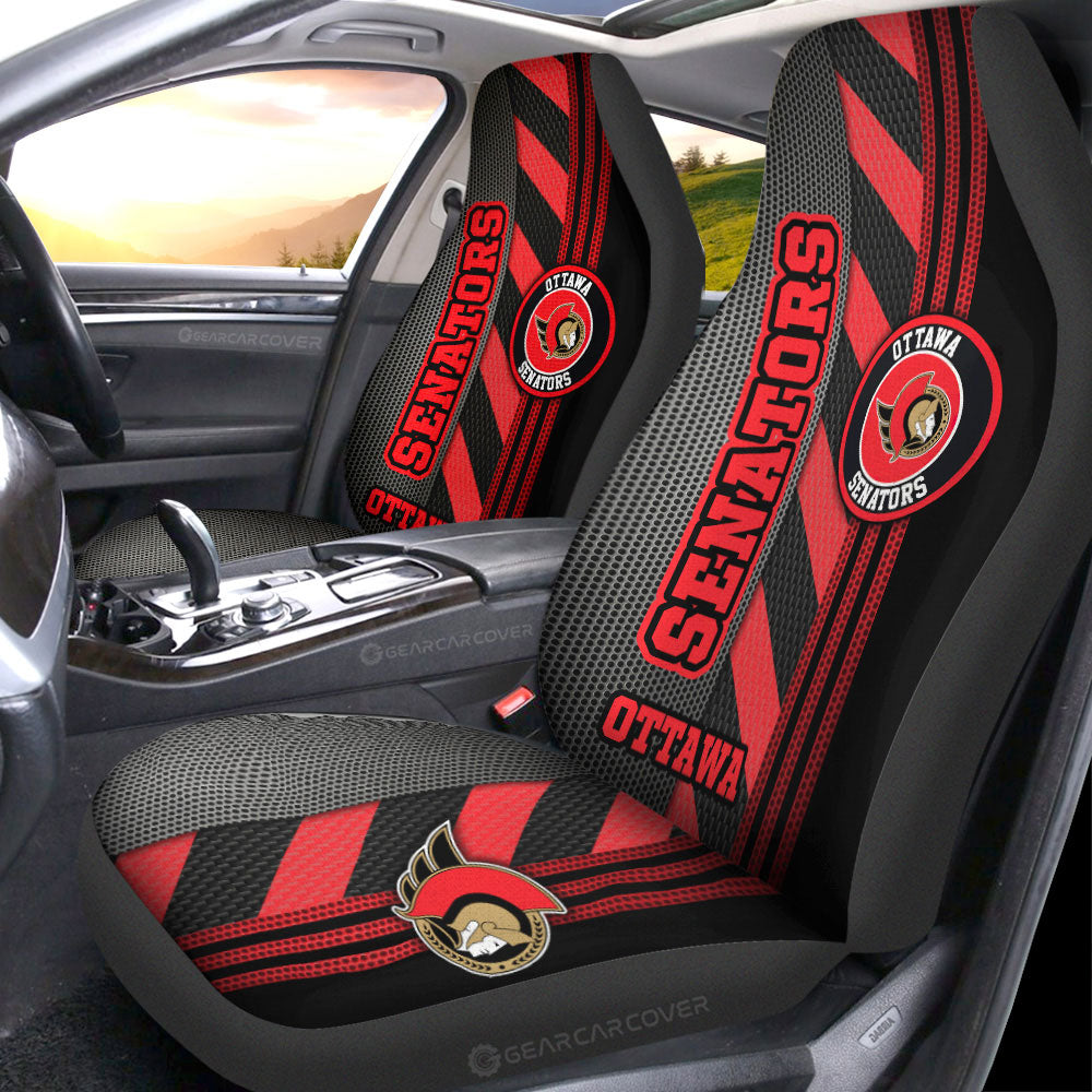 Ottawa Senators Car Seat Covers Custom Car Accessories - Gearcarcover - 1