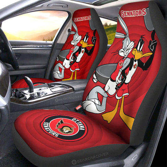 Ottawa Senators Car Seat Covers Custom Car Accessories - Gearcarcover - 1