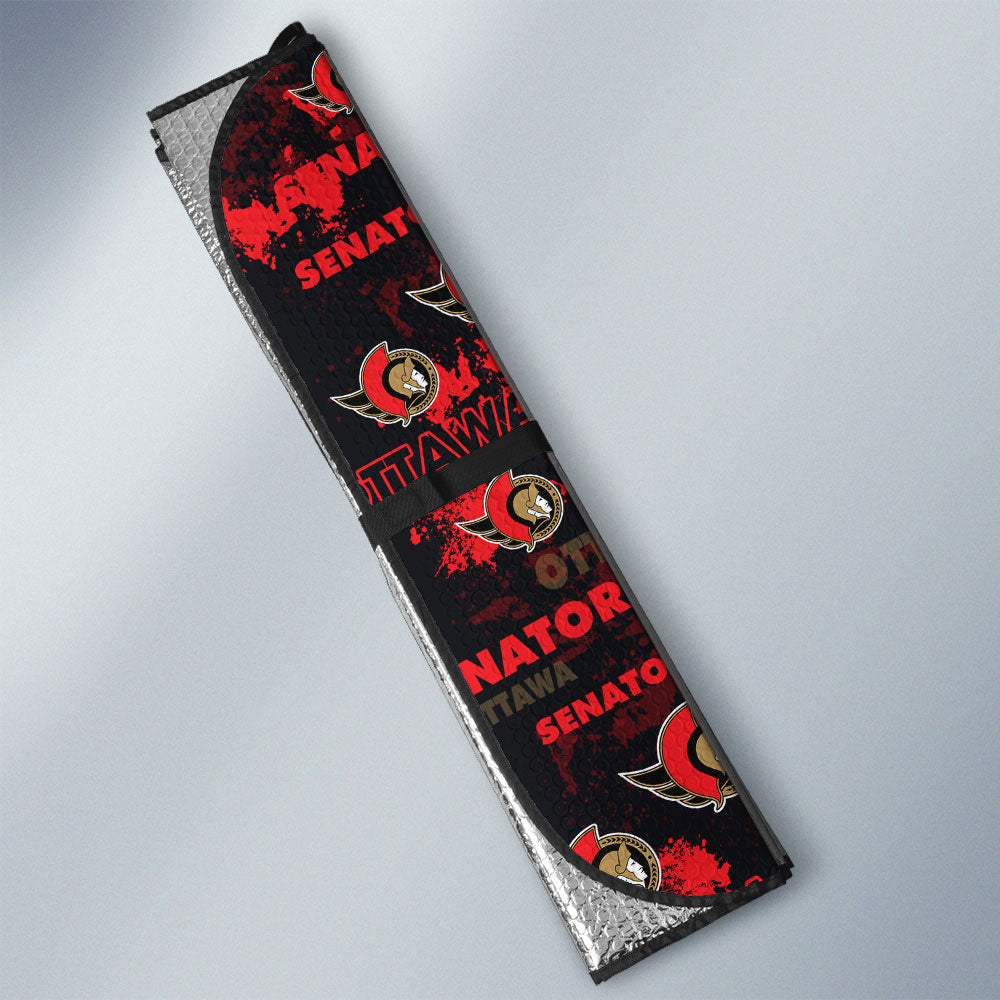 Ottawa Senators Car Sunshade Custom Car Accessories - Gearcarcover - 3