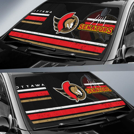 Ottawa Senators Car Sunshade Custom Car Accessories - Gearcarcover - 2