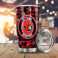 Ottawa Senators Tumbler Cup Custom Car Accessories - Gearcarcover - 1