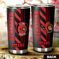 Ottawa Senators Tumbler Cup Custom Car Accessories - Gearcarcover - 1