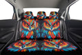 Owl Colorful Car Back Seat Cover Custom Car Accessories - Gearcarcover - 2