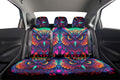 Owl Colorful Car Back Seat Cover Custom Car Accessories - Gearcarcover - 2