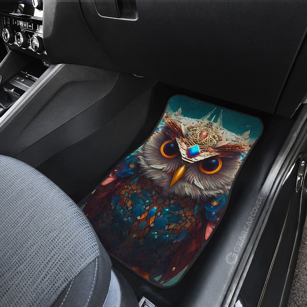 Owl Colorful Car Floor Mats Custom Car Accessories - Gearcarcover - 3