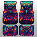 Owl Colorful Car Floor Mats Custom Car Accessories - Gearcarcover - 1