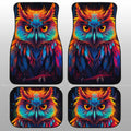 Owl Colorful Car Floor Mats Custom Car Accessories - Gearcarcover - 1