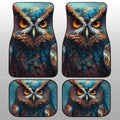 Owl Colorful Car Floor Mats Custom Car Accessories - Gearcarcover - 1