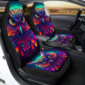 Owl Colorful Car Seat Covers Custom Car Accessories - Gearcarcover - 2