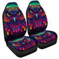 Owl Colorful Car Seat Covers Custom Car Accessories - Gearcarcover - 3