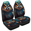 Owl Colorful Car Seat Covers Custom Car Accessories - Gearcarcover - 3