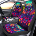 Owl Colorful Car Seat Covers Custom Car Accessories - Gearcarcover - 1
