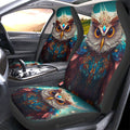 Owl Colorful Car Seat Covers Custom Car Accessories - Gearcarcover - 1