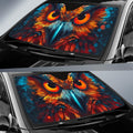 Owl Colorful Car Sunshade Custom Car Accessories - Gearcarcover - 2