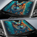 Owl Colorful Car Sunshade Custom Car Accessories - Gearcarcover - 2